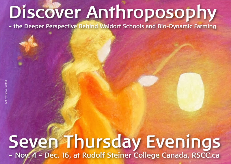 Discover Anthroposophy - Seven Thursday Evenings starting Nov. 4, 2021