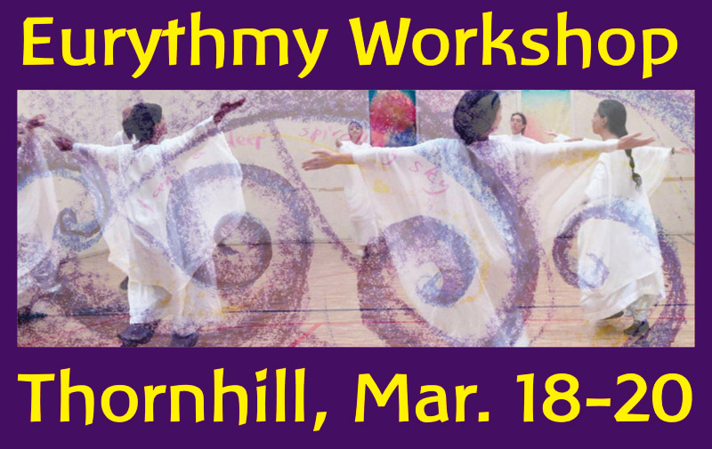 Eurythmy Weekend Workshop March 18-20 in Thornhill