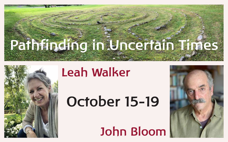 Pathfinding in Uncertainty, with Leah Walker and John Bloom, Oct. 15-19, in Toronto