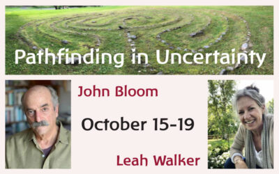 Pathfinding in Uncertainty, with John Bloom and Leah Walker, Oct. 15-19, in Toronto
