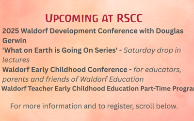 2025 Waldorf Development Conference | What on Earth Series | Save the Date for EC Conference